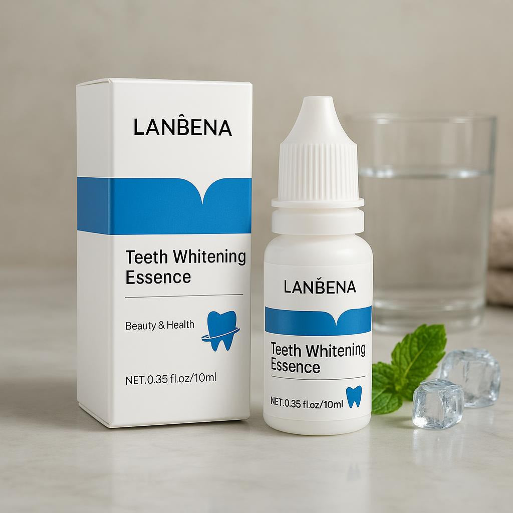 Essence de blanchiment des dents Lanbena - Liquide professionnel pour des dents blanches faciles à obtenir