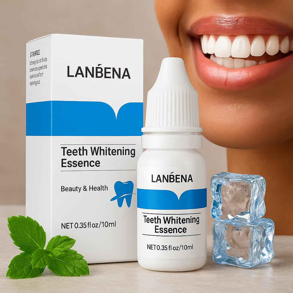 Essence de blanchiment des dents Lanbena - Liquide professionnel pour des dents blanches faciles à obtenir